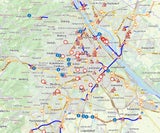 Kompletter Verkehrs-Kollaps in Wien