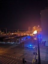 Wien: Autohändler stand lichterloh in Flammen