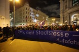 Nach Lobau-Räumung: Großdemo vor SPÖ-Zentrale