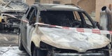 Anschlag auf Polizei-Autos: War es die Schlepper-Mafia?