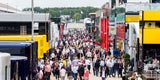 Formel 1 Autos Fahrerlager