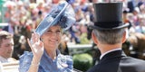 Die Royals gut behütet in Ascot