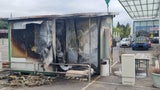 Wien: Standl samt Grillhendl brannte komplett aus