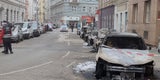 Anschlag auf Polizei-Autos: War es die Schlepper-Mafia?