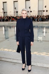 Charlène von Monaco strahlt bei Lieblings-Designer Akris