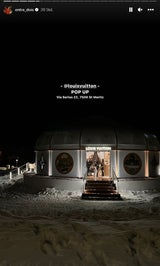 Die ersten Eindrücke des Louis Vuitton Igloo Store in St. Moritz