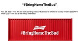 Alkohol-Verbot bei WM: Sponsor Budweiser verschenkt gesamtes Bier