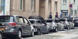Anschlag auf Polizei-Autos: War es die Schlepper-Mafia?