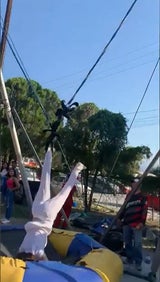 Trampolin Unfall