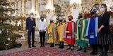Sternsinger zu Besuch bei Van der Bellen