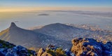 Blick vom Tafelberg auf Kapstadt