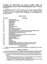Corona-Verordnung mit Gastro-Hammer ist da