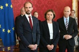 Angelobung Tursky Kocher Kraus-Winkler
