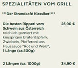 Wucher: An der Alten Donau kosten Ripperl schon 35 Euro