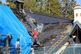 Brand in Nebengebäude der Wiener Hermesvilla
