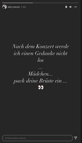 Appell an Mathea: 'Pack deine Brüste ein'