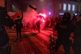 Ausschreitungen nach Marokko-Sieg
