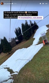 Insta Story Weirather Adelboden