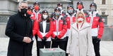 Olympia-Stars von Staatsspitze verabschiedet