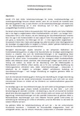 Regierung plant geheim Lockerungen