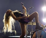 Sophie Loyd beim Super Bowl