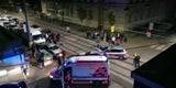 Polizei-Auto und Pkw kollidieren: Vier Verletzte