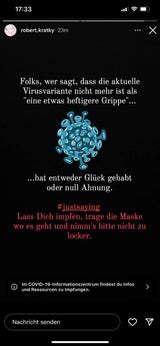 Robert Kratky gibt Corona-Update