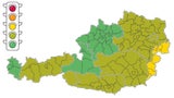 Corona-Ampel bleibt bei geringem Risiko für ganz Österreich