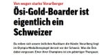 Schweizer wollten uns Hämmerle-Gold abluchsen