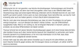 "Ist das Allerletzte!" – Kurz verteidigt Freundin gegen Schmid-Vorwürfe