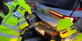 Bewusstloser Flüchtling in Pkw-Kofferraum entdeckt