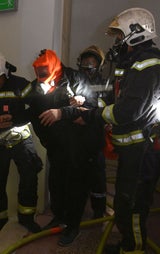 Dramatische Rettung bei Zimmerbrand in Wien