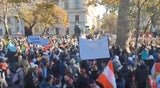 400 Anzeigen bei Corona-Demo, zwei Polizisten verletzt