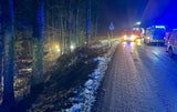 Unfall fünf Jugendliche Waldstück