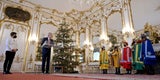 Sternsinger zu Besuch bei Van der Bellen