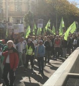 Demos sorgen für totales Verkehrs-Chaos in Wien
