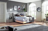 Boxspringbett hellgrau von XXXLutz