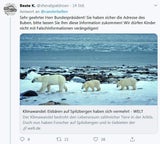 Van der Bellen und das Eisbären-Märchen