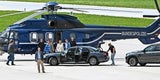 Merkel Urlaub Südtirol Innsbruck Landung