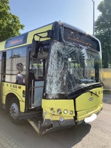 Linienbus mit Schulklasse crasht in Baum: Neun Verletzte