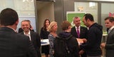 FPÖ-Stand begrüßen Herbert Kickl und Norbert Hofer die Besucher