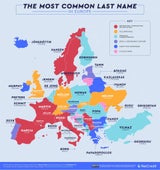 Das sind die häufigsten Nachnamen der Welt