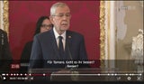 ORF-Panne bei Angelobung wird zum Netz-Hit