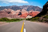 Quebrada de las Conchas. Die Route gilt als eine der schönsten Strecken Argentiniens. 