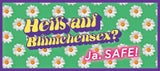 ''Lecken? Safe!'': Neue Sex-Kampagne von Rauch