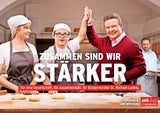 Tausend Plakate: SP-Kampfansage an Türkis-Grün