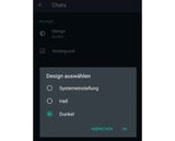 WhatsApp: So aktiviert man den Dark Mode