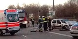 Schwerverletzter bei Mercedes-Crash am Handelskai