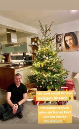 Unsere Promis zeigen ihre Christbäume