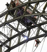 ÜBUNG LANDESPOLIZEIDIREKTION WIEN "SEILTECHNIKÜBUNG AM WIENER RIESENRAD"